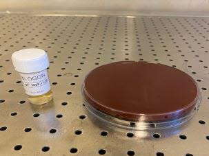 Produkt Transportrör ÖGON-aerob buljong och hematinplatta